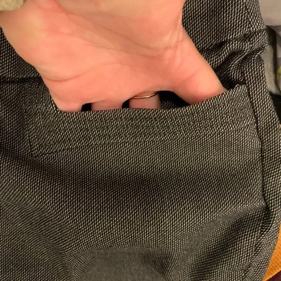 Maurices stretchy dress pants - black/gray print - Picture 4 of 8